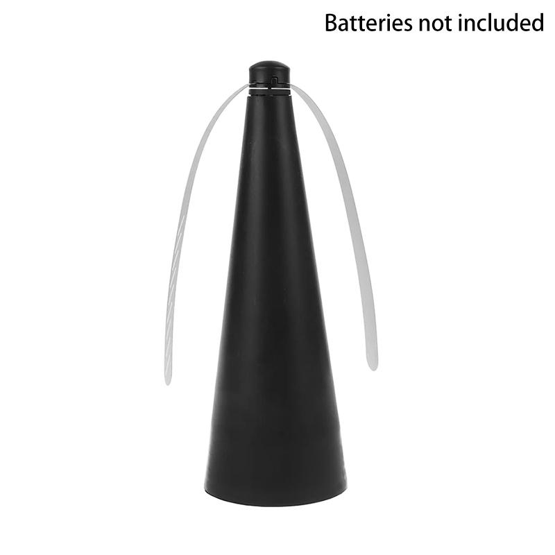 

Portable Fly Repellent Fan Outside Indoor Battery Powered Table Top Spinner Keep Flies Away From Picnic BBQ Camping Food