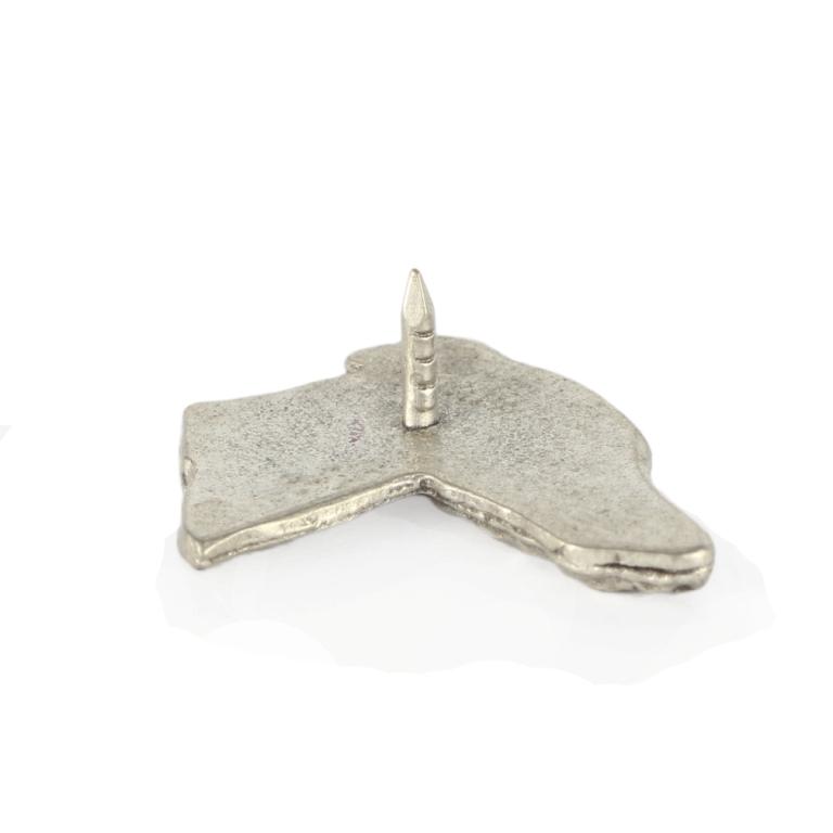 Whippet - Hunde-Brosche in einer Geschenkbox, eleganter Anstecker, Reversanstecker für Jacke der Marke Art-Dog