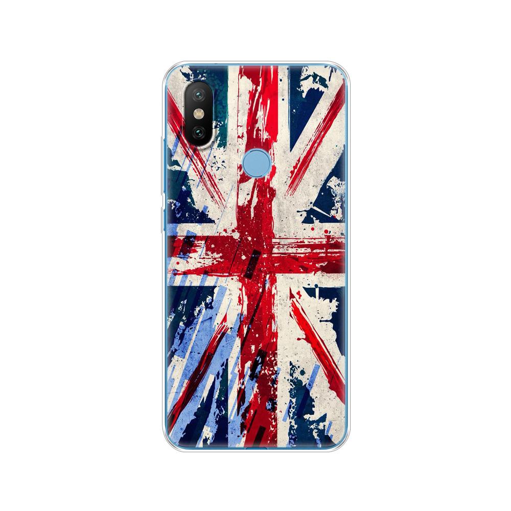 Xiaomi mix 2s için silikon kılıf xiaomi mi mix 2s için yumuşak kılıf kapak mix 2 s arka kapak koruyucu baskı coque