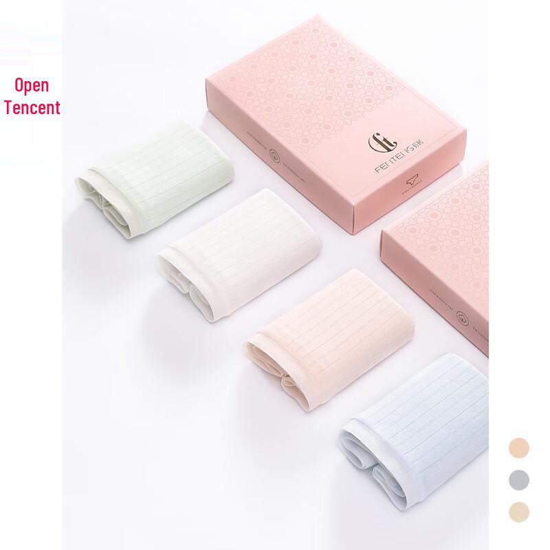 

Fenteng Women s Antibacterial Cotton Briefs 4-Pack 2XL