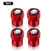 EHL2 4Pcs Car Tire Valve Caps Metal Styling Tyre Air Stems Cover For Buick Enclave Regal Lacrosse Encore Excelle Envision GL6 GL8 HRV