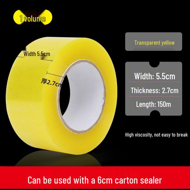 5-6CM Wide Transparent Tape Cutter for Express Logistics