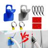Swimming Pool Pipe Support Hose Support Bracket With Tape and Zip Ties Stainless Steel Hose Clamps To Prevent Pipe Sagging
