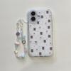 Cartoon Strawberry Bear iPhone 14/13 Case, Anti-fall, Compatible with Apple 17/16/15 PROMAX.