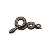 10pcs 31x16mm 3 Colors Antique Silver Color Antique Gold Color Antique Bronze Color Snake Charms Jewelry Making Accessories