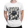 Black Sheep Crew Tshirt Beach Pure Cotton Tshirts For Unisex Harajuku Print Tshirt Short Sleeve Aesthetic Clothes