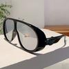 KAMMPT Oversized Monoblock Sunglasses Women 2024 New in Stylish Candy Color Outdoor Goggle Trendy Vintage Punk Travelling Shades