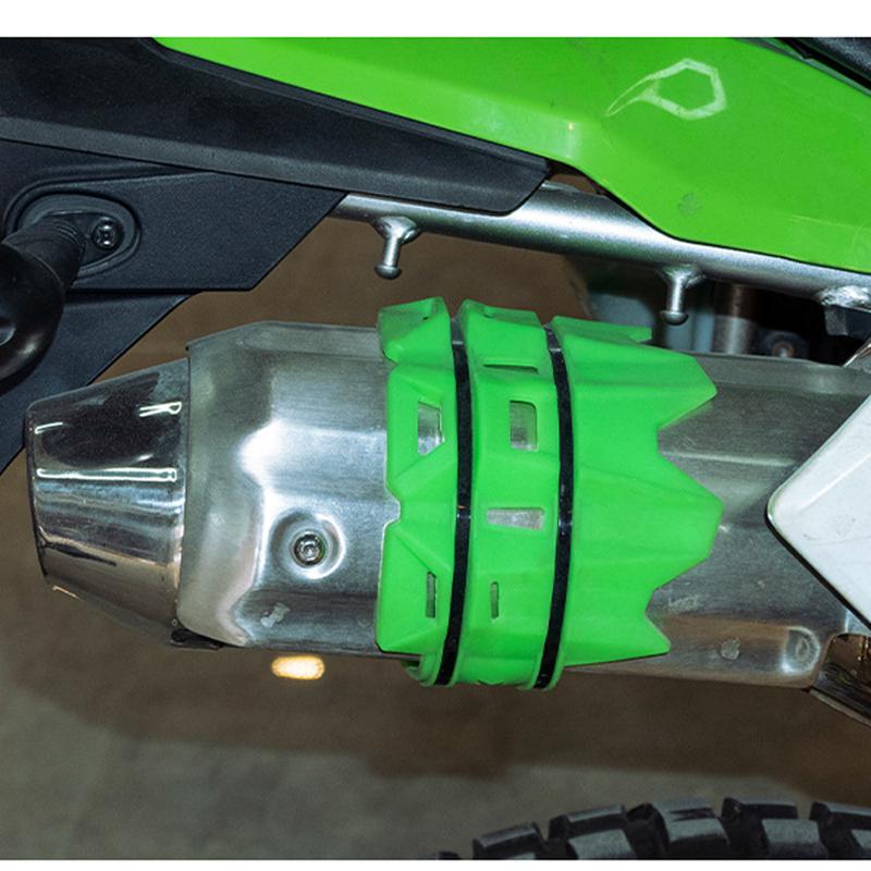 Offroad-Motorrad-Auspuffrohr Hitzeschutzring Modifizierter Universeller Endrohr-Tropfschutzring Schutzhülle