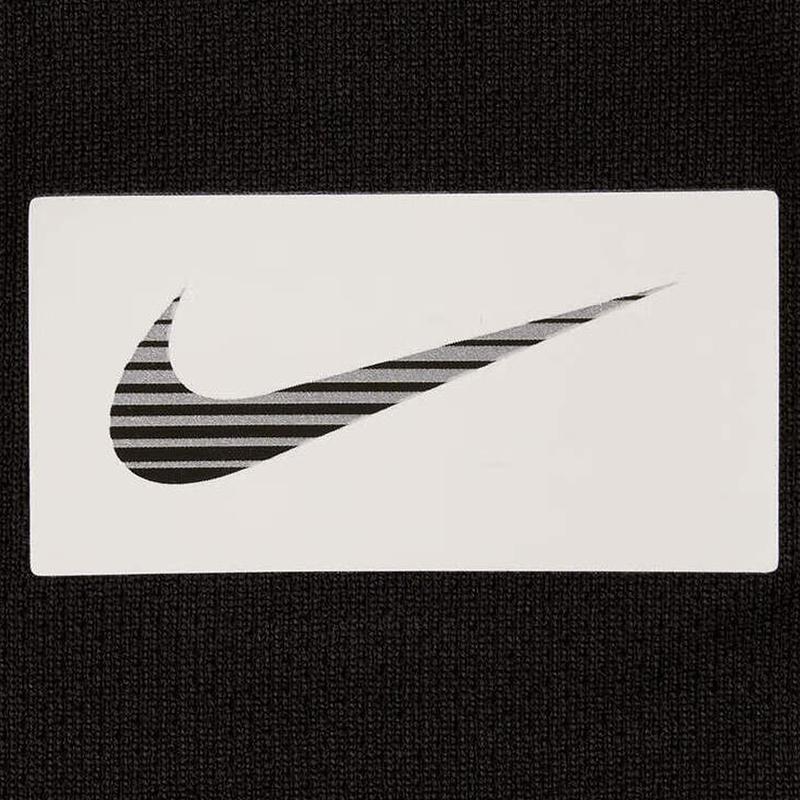 Nike Swoosh T-Shirt Soft Comfortable Versatile Short Sleeve Kids tops Black HJ3743-010