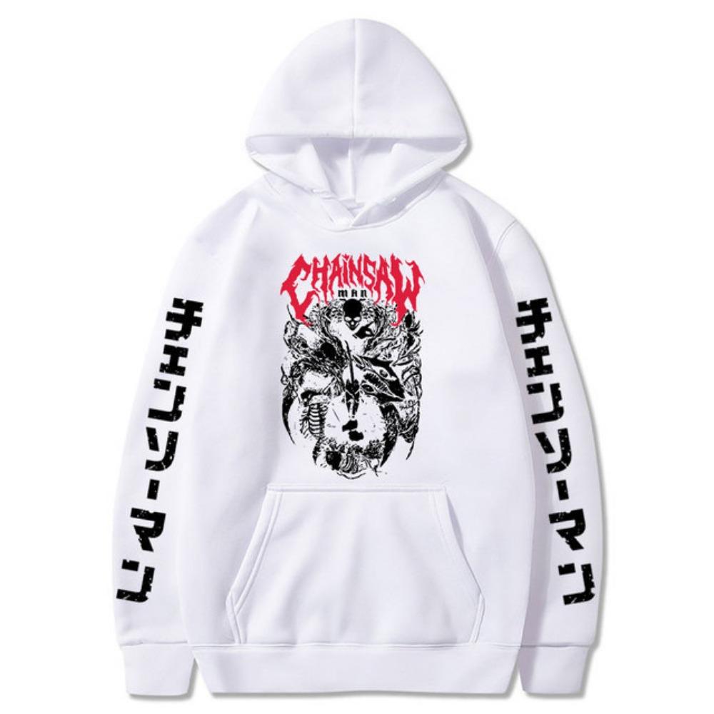 Chainsaw Man Reagan Murdock Hoodie Men Women Sweatshirt Print Unisex Style Autumn Winter Fashion Hip Hop Tops Clothes