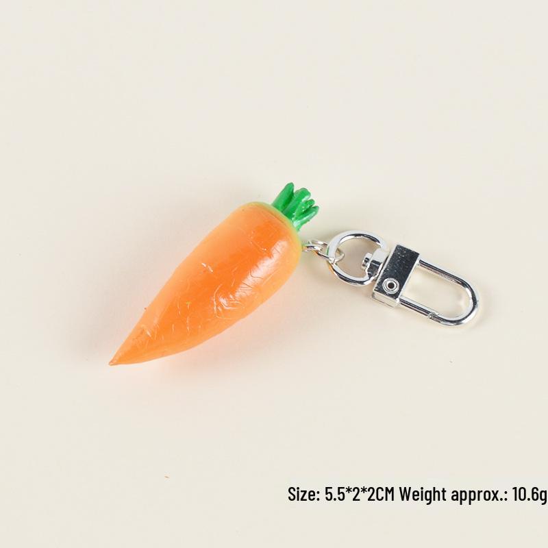 Erdbeere Obst & Gemüse Schlüsselanhänger Anhänger - Niedliches Kreatives Spielzeug & Studentengeschenk