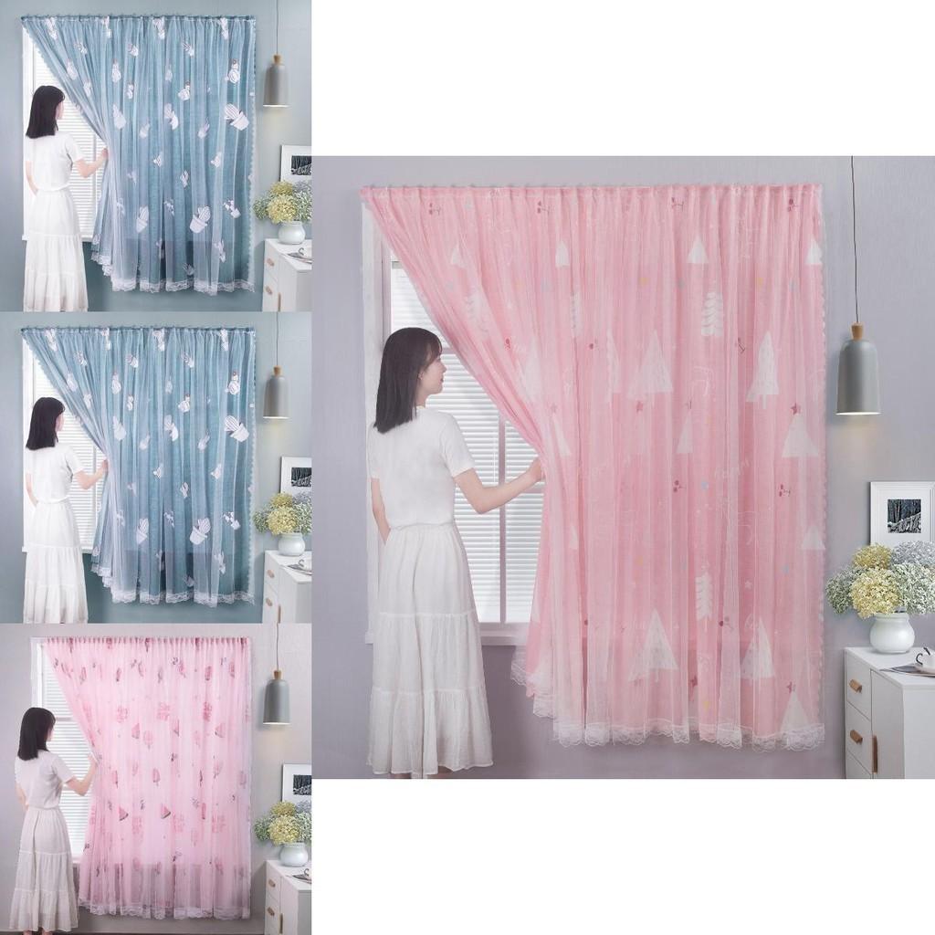 Stylish Self-adhesive Blackout Curtain Panel With Velcro For Modern Window Treatments And Shading