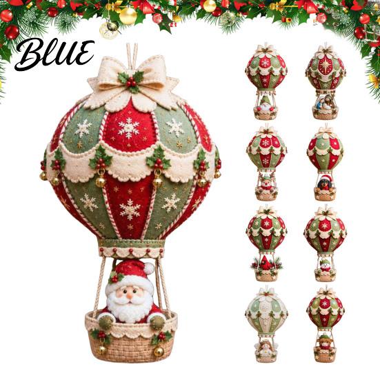 Progetti di Cucito in Tessuto Palloncino ad Aria in Feltro 3D Natale Caldo per Adulti Kit Fai da Te Ornamento da Appendere