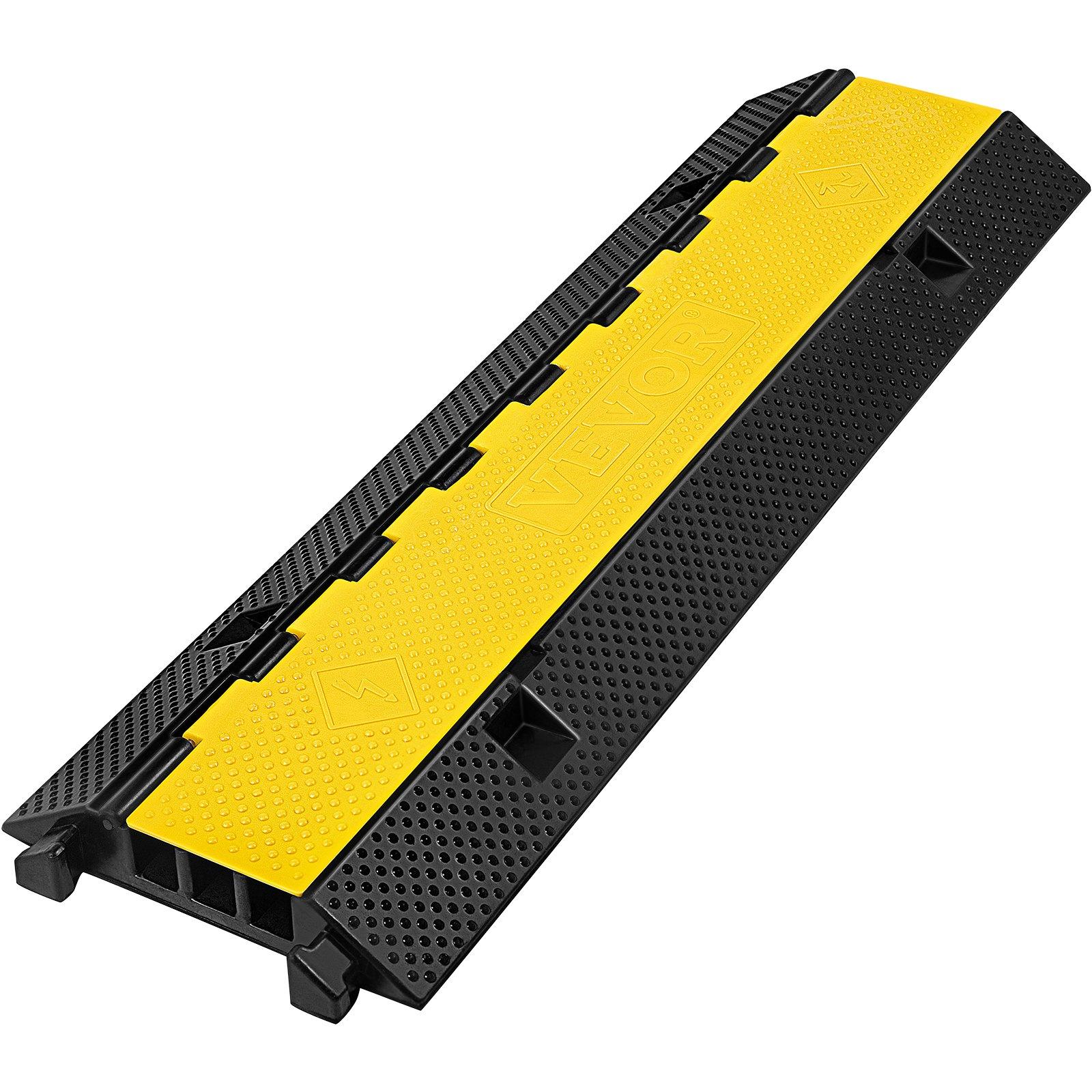 VEVOR 3 Channel Rubber Cable Protector