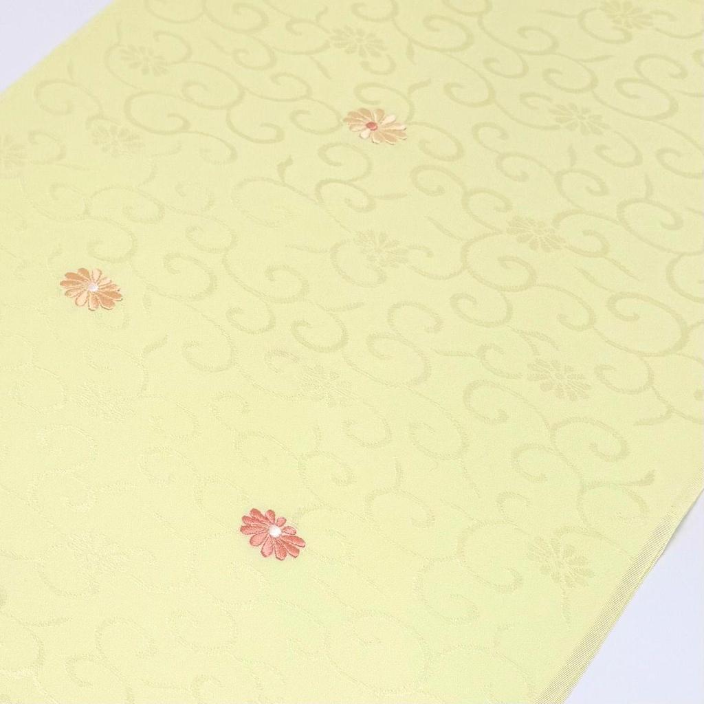 Used Obiage Watakayuki Arabesque Chrysanthemum Chrysanthemum Embroidery 1258