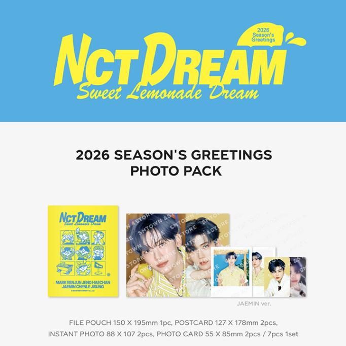 

Предзаказ 2026 SM Artist Season s Greetings NCT DREAM Фотопак JISUNG