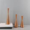 Modern Candle Stands 3 Piece Decorative Taper Candlestick Metal Candleholders For Table Centerpieces Or Patios Decors