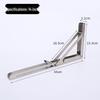Stainless Steel Folding Triangular Wall Shelf Support Bracket