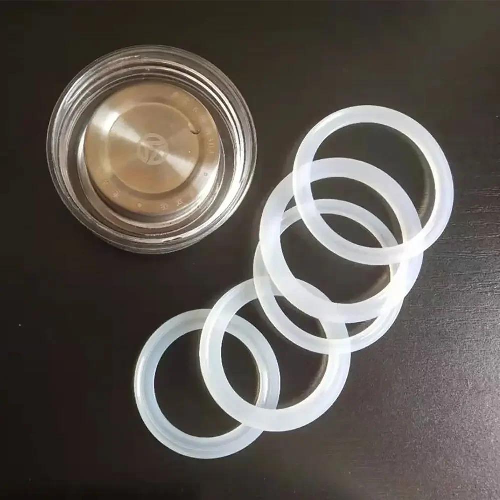 1Pcs Waterproof Silicone Sealing Ring Water Cup Accessory Food Grade Rubber Ring Insulation Cup Universal Leak-proof Gasket