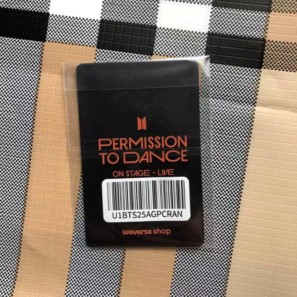 [USED] BTS PTD Live Weverse Global Bonus Taehyung Trading Card