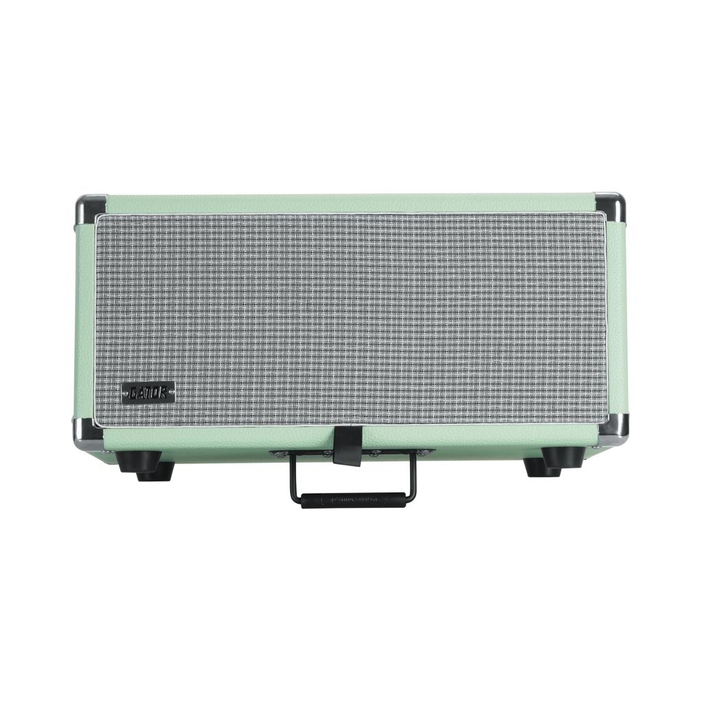 GATOR Rack Case Vintage Amp Style Retro Rack Series 4U Seafoam Green GR-RETRORACK-4SG (Mounting Screws/washers Included) []