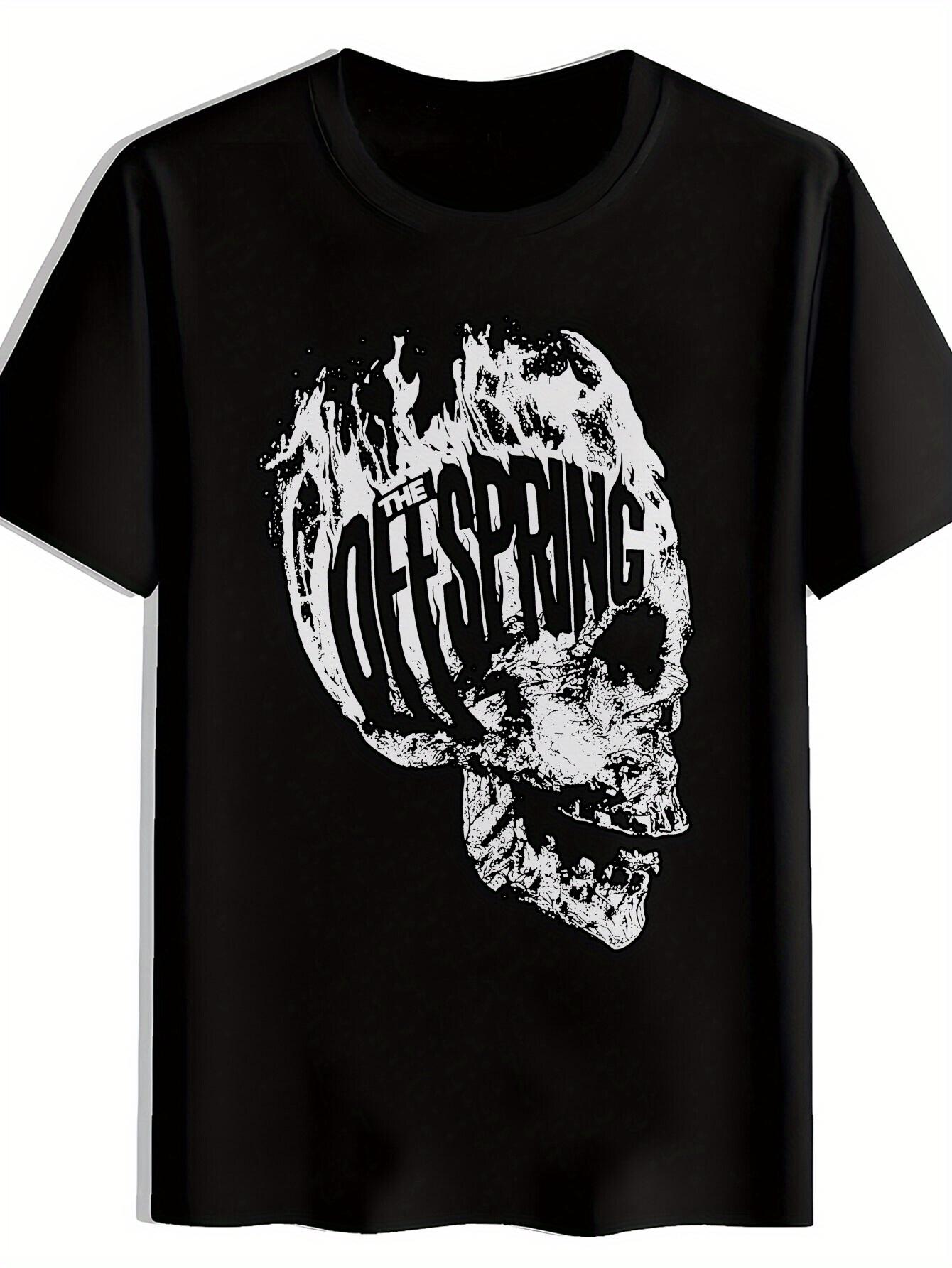 Rock Band Graphic T-shirt - Retro Heavy Metal Print M
