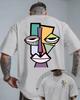 Picasso Style Cubist Print Cotton Unisexs and Unisexs Tshirt Summer Autumn Daily Outdoor Sports Casual Street Short Sleeve