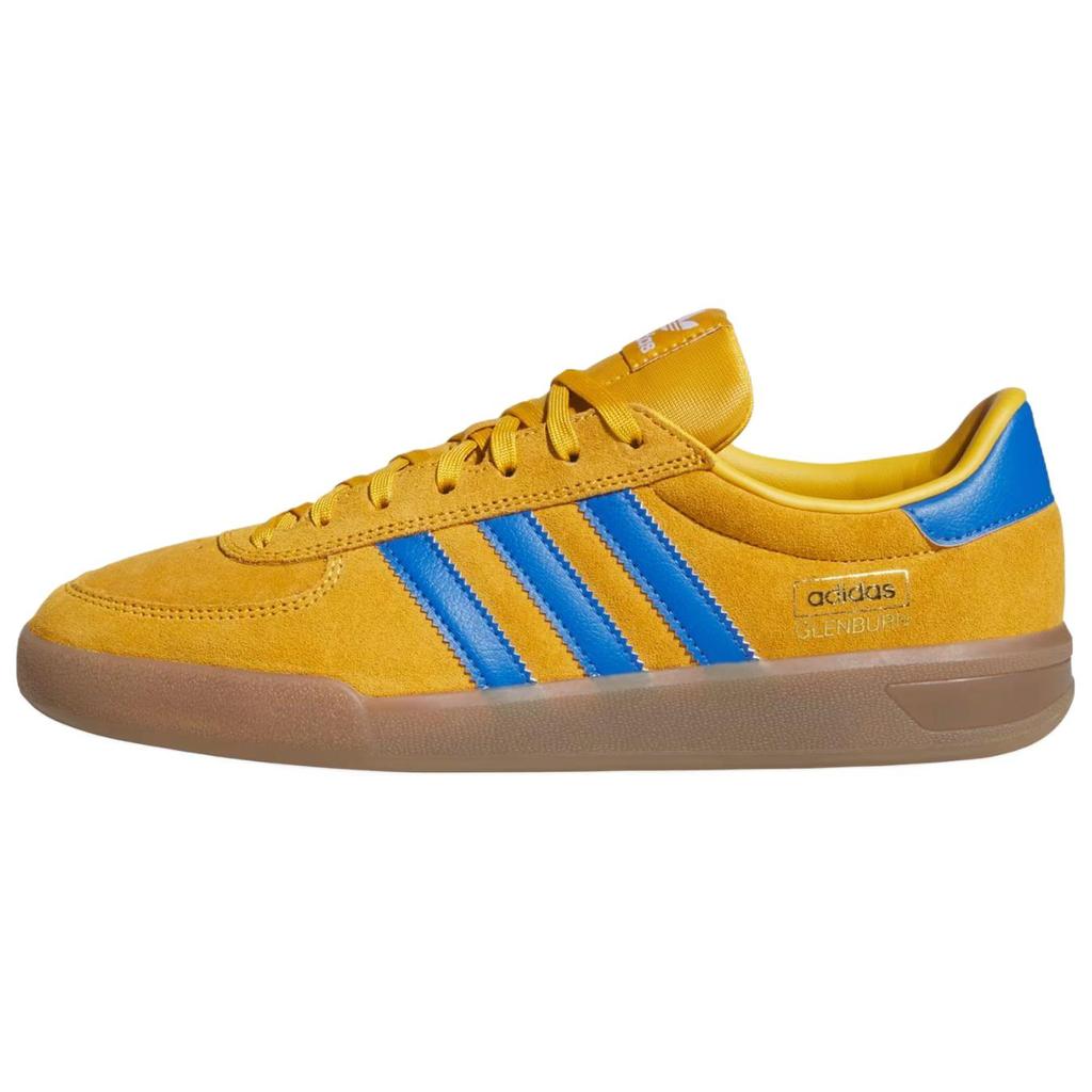 Adidas Originals GLENBURN Skateboard Shoes Unisex Vintage Yellow KJ5041