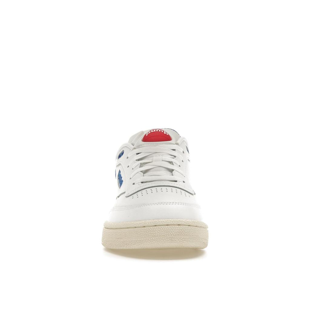 Reebok Club C 85 Pump Vector Blue Unisex Sneakers White Footwear-White Classic-White GW4793