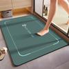 Fast Drying Diatomite Bath Mat Bathroom Foot Mat Bathroom Toilet Absorbent Quick Dry Non Slip Easy Clean Home Decor