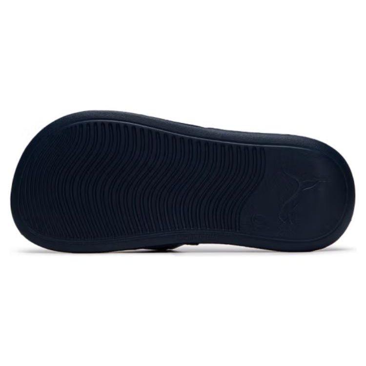 Puma Popcat 20 Outdoor Comfortable Breathable Casual Rubber Sole Anti-Wear Slide Sandals Unisex Footwear Blue 384262-10