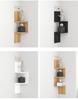 Punch-Free Corner Wall Shelf - Triangular Kitchen Bookshelf & Cabinet