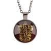 Vintage Harry Potter Gryffindor Schools Badge Pendant Locket Decor Necklace