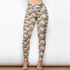 Shascullfites Melody High Waist Tummy Control Women Leggings Sandy Camo Workout Sport Pants for Girls