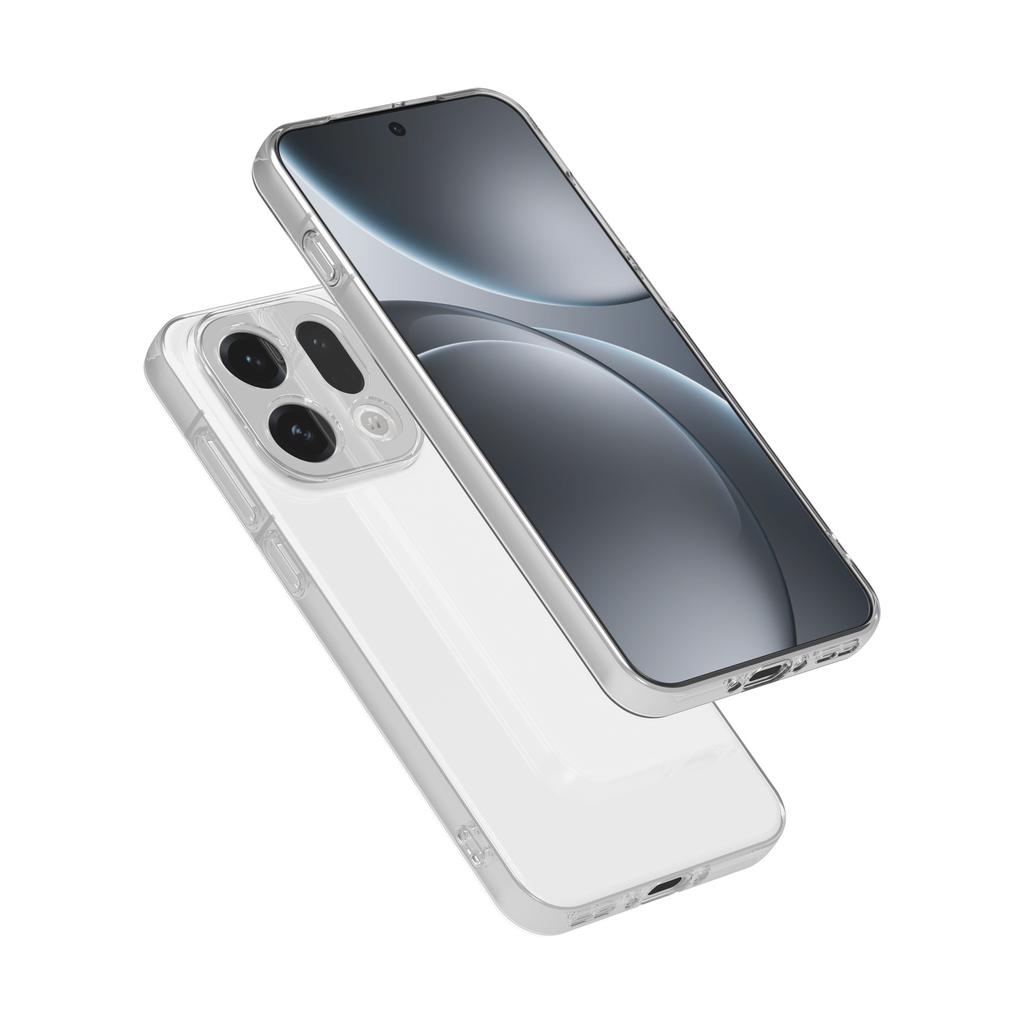 Simple Slim Soft TPU Clear Transparent Phone Case For OPPO Find X9 Pro FindX9Pro G Cover Fundas Capa Perfect Fit