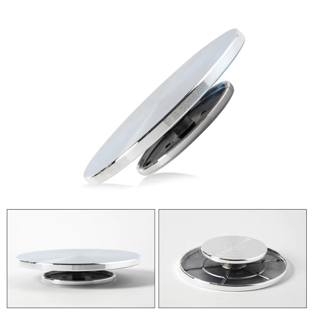 11-25cm Stainless Steel Turntable Clay Crafts Pottery Mold Accessories DIY Clay Turntable Ceramic Clay Bearings Turntable