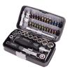 Set de 38 de piese cheie cu clichet mini industrial și tubulare S2
