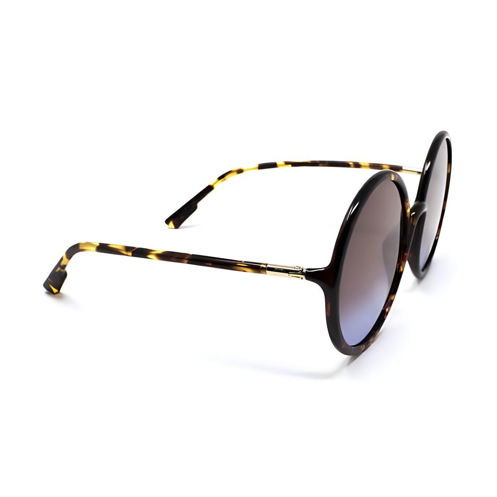 Dior Round Sunglasses With Patterned Temples Women sunglasses Tortoise SOSTELLAIRE3