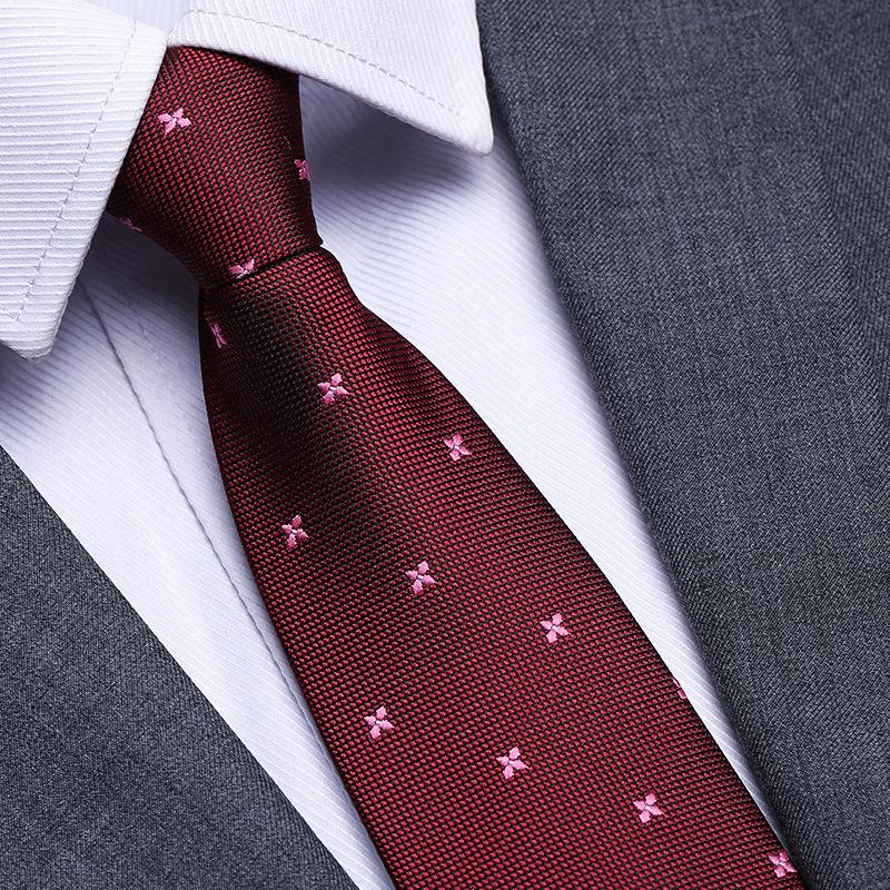 Married Men'S Red Zipper No-Tie Formal Tie Business Black Professional Groom Korean Version One-Pull Tie