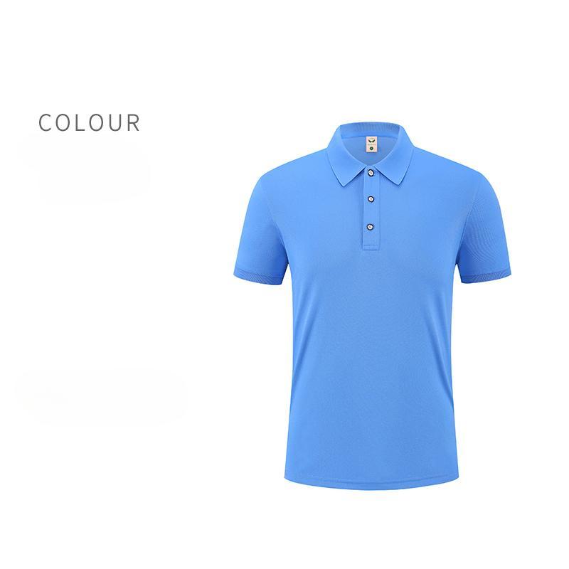 2024Sommer kurzarm polo-shirts für männer und frauen, einfache business casual einfarbig revers POLO atmungsaktiv und vielseitig