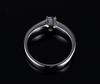 Six-Color Zirconium-Inlaid Titanium Steel Women's Ring - PR-008