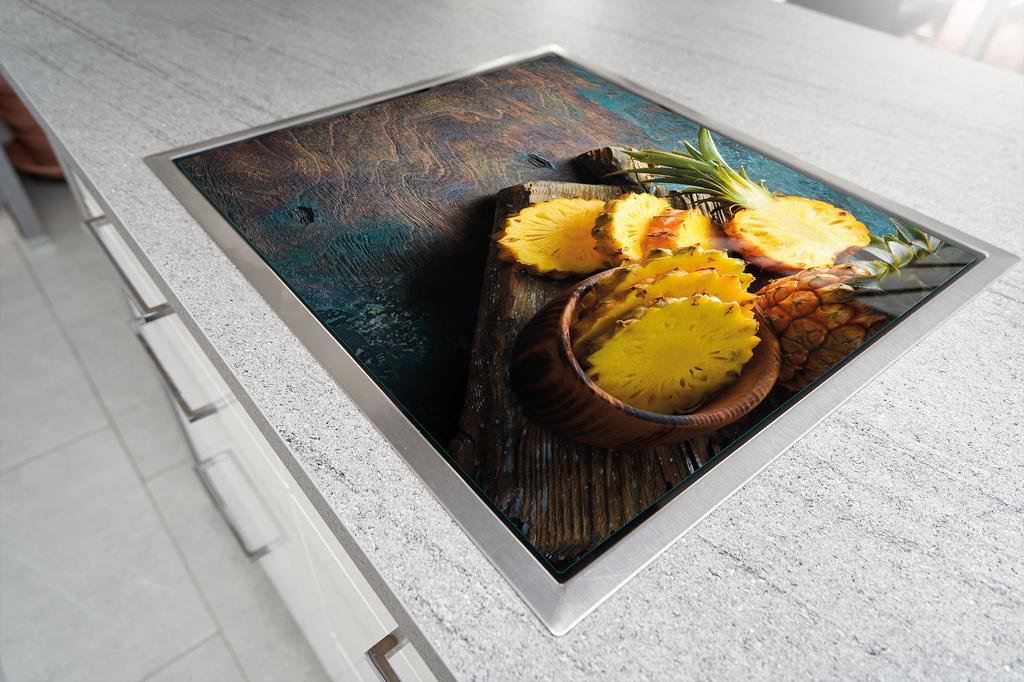 SZKLANA DESKA DO KROJENIA 52x30 ANANAS
