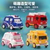 Interesting Alloy Electronic Watch Back Force Induction Cartoon Car Sound And Light Children's Toy Car Watch
