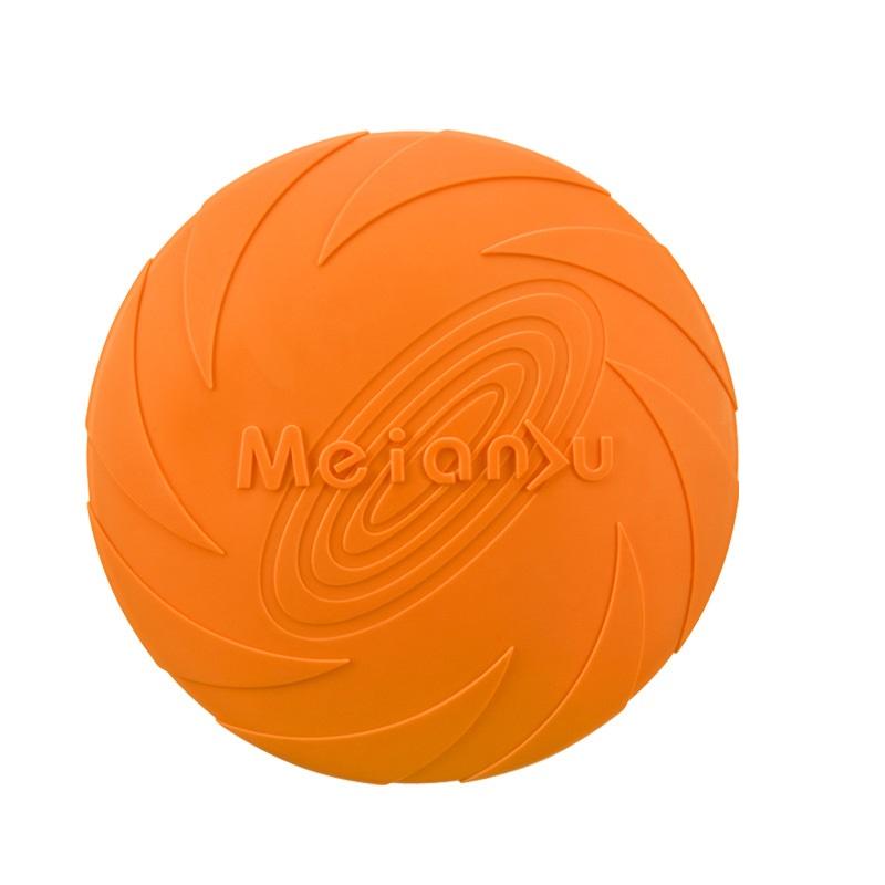 

Multifunction Pet Puppy Training Toys Bite Resistant Flying Disc Toys for Dog Outdoor Interactive Game Pet Dogs Products GWFD12 S (15CM) помаранчевий