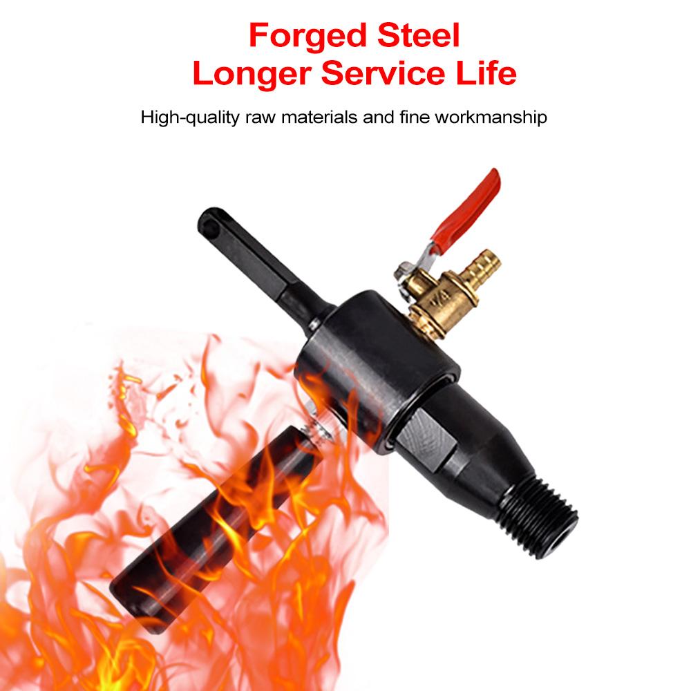 Electric Hammer Water Injector Connecting Rod Water Adding Device Water Drilling Rig Conversion Head Connection Tool