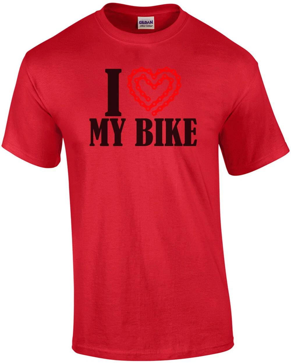 I Love My Bike T-Shirt 4XL