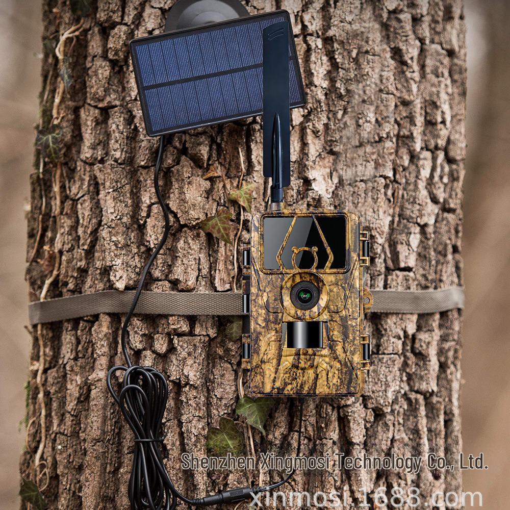 Solar Panel Hunting Camera with 1800MA Battery and 6V DC Port