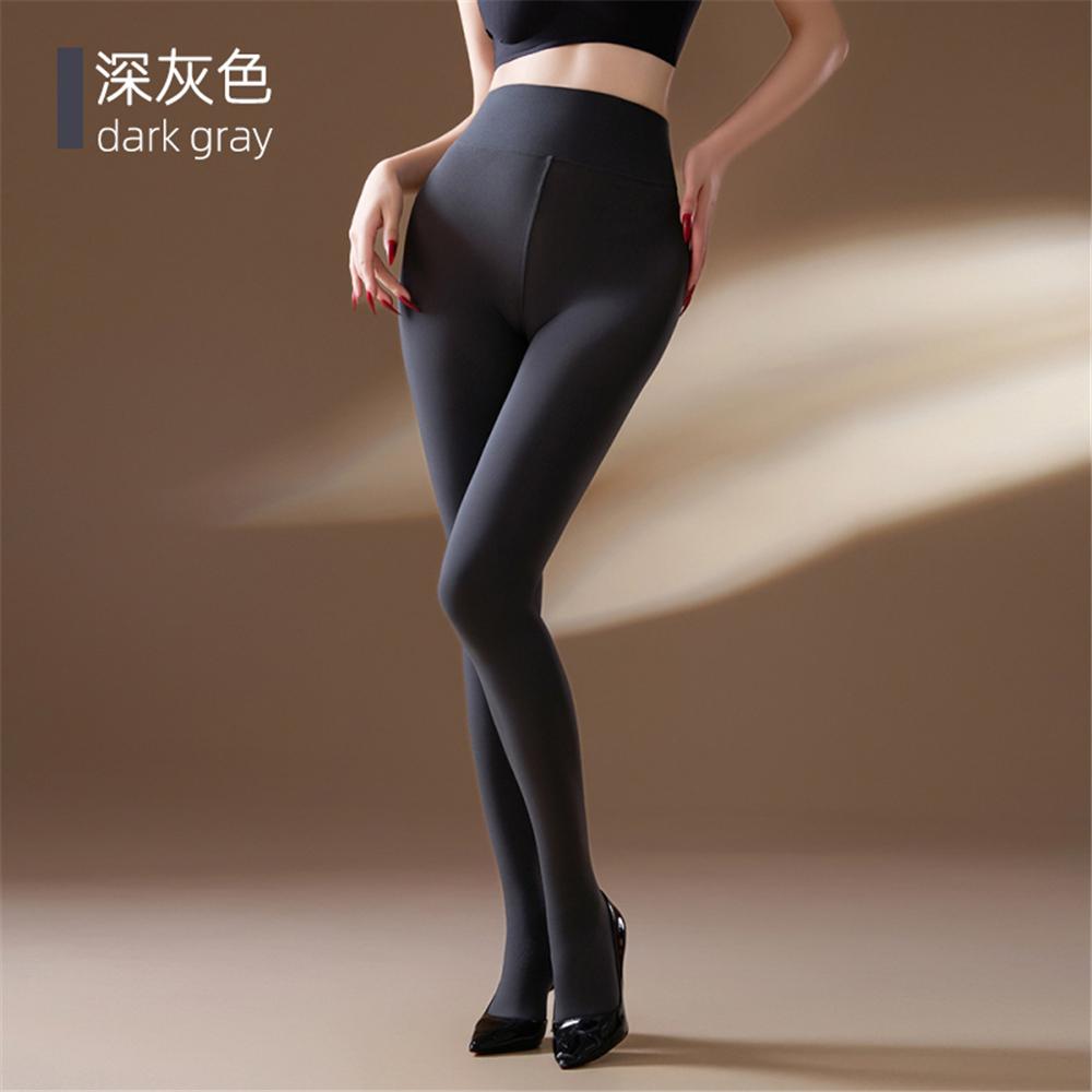 Sexy Women 120D Antumn Winter Warm Pantyhose Open Crotch Elastic Bottom Wear High Waist Tights Shaping Stocking Leggging