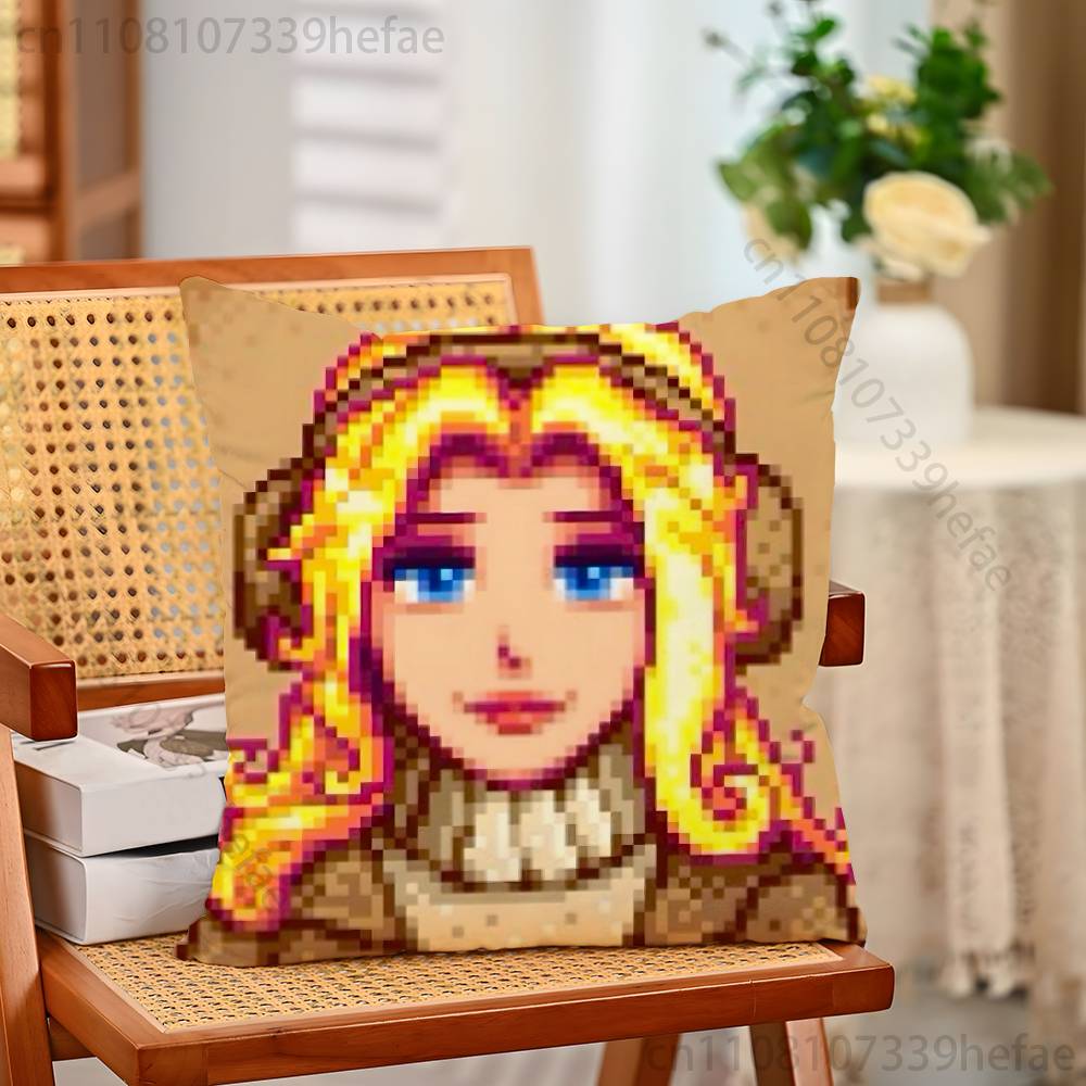 Game SStardew VValley Throw Pillow Case For 45x45cm55x55cm30x30cm For Home Bedroom Decoration And Protector