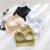 Seamless Women's Summer Yoga Camisole: Sexy Back, Anti-Exposure, Sports Tube Top